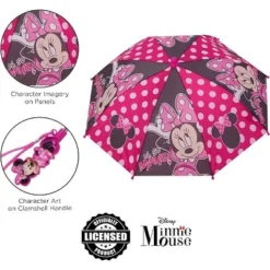 Disney Minnie Mouse Girl's Umbrella And Raincoat Set, Kids Ages 2-5 -Disney GUEST 0065fafa 37e3 4ba9 abfb 8c8167a4034b