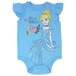 Disney Princess Ariel Belle Cinderella Rapunzel Tiana Snow White Aurora Baby Girls 5 Pack Bodysuits Newborn To Infant 16 Disney Princess Ariel Belle Cinderella Rapunzel Tiana Snow White Aurora Baby Girls 5 Pack Bodysuits Newborn To Infant -Disney GUEST 00b13a11 0cd5 4892 b386 840ff29a95fb