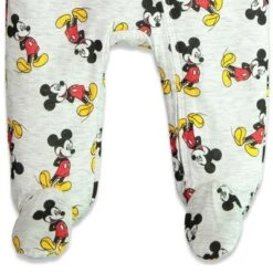 Disney Mickey Mouse Baby 2 Pack Zip Up Sleep N' Play Coveralls Newborn To Infant -Disney GUEST 018ada96 3a31 4a4f a96a f7da9c1912ed