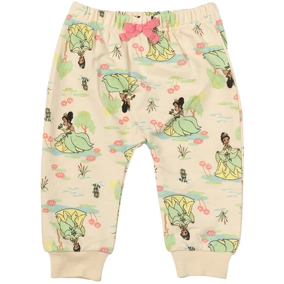 Disney Princess Ariel Tiana Belle Baby Girls French Terry 3 Pack Pants Newborn To Infant 1 Disney Princess Ariel Tiana Belle Baby Girls French Terry 3 Pack Pants Newborn To Infant
