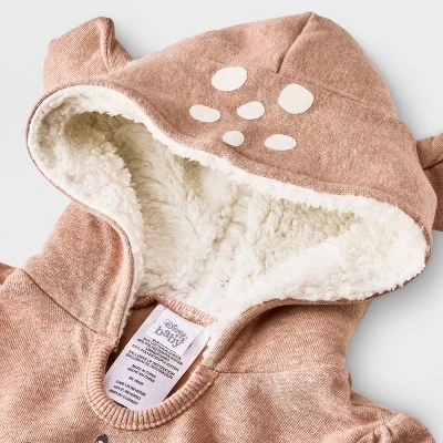 Baby Girls' 2pc Disney Bambi Top And Bottom Set - Light Brown 3 Baby Girls' 2pc Disney Bambi Top And Bottom Set - Light Brown - Image 3