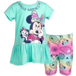 Disney Mickey Mouse & Friends Minnie Mouse Girls Graphic T-Shirt And Shorts Outfit Set Little Kid 27 Disney Mickey Mouse & Friends Minnie Mouse Girls Graphic T-Shirt And Shorts Outfit Set Little Kid -Disney GUEST 04246d57 4bef 4b7c ac80 f534c1cdbe62