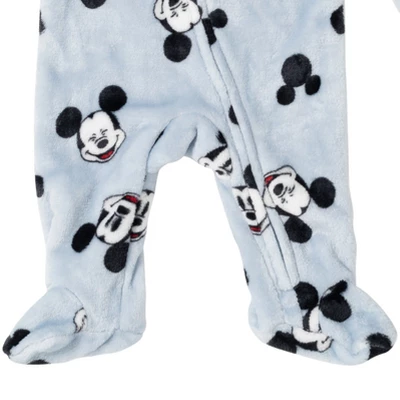 Disney Mickey Mouse Baby Fleece 2 Pack Coveralls Newborn 5 Disney Mickey Mouse Baby Fleece 2 Pack Coveralls Newborn - Image 5