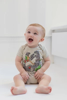 Disney Disney Classics Baloo Peter Pan Pinocchio Baby 5 Pack Bodysuits Newborn To Infant 1 Disney Disney Classics Baloo Peter Pan Pinocchio Baby 5 Pack Bodysuits Newborn To Infant