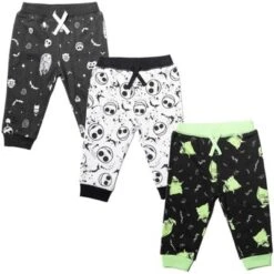 Disney Nightmare Before Christmas Sally Jack Skellington Baby 3 Pack Jogger Pants Newborn To Infant -Disney GUEST 06b34204 e41f 404c b0a3 049b40563dfb