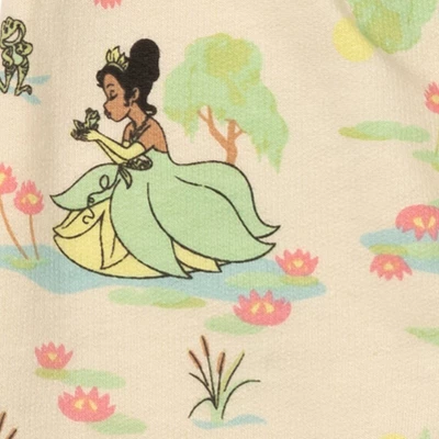 Disney Princess Ariel Tiana Belle Baby Girls French Terry 3 Pack Pants Newborn To Infant 4 Disney Princess Ariel Tiana Belle Baby Girls French Terry 3 Pack Pants Newborn To Infant - Image 4