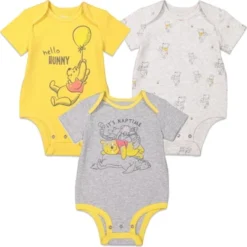 Disney Winnie The Pooh Baby Boys 3 Pack Cuddly Short Sleeve Bodysuits 15 Disney Winnie The Pooh Baby Boys 3 Pack Cuddly Short Sleeve Bodysuits -Disney GUEST 081cb450 e445 40e0 93ef 105f53963339