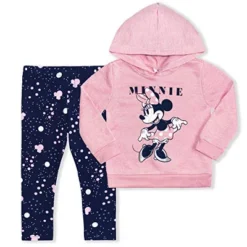 Disney Girl's 2-Pack Minnie Mouse Hooded Graphic Sweatshirt And Patterned Legging Pant Set For Kids 6 Disney Girl's 2-Pack Minnie Mouse Hooded Graphic Sweatshirt And Patterned Legging Pant Set For Kids -Disney GUEST 0b7d870b 4224 433c 82dc 392c98e53721