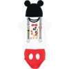 Disney Mickey Mouse 1st Birthday Cosplay Graphic T-Shirt Diaper Cover And Hat 3 Piece Outfit Set White/Red