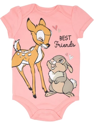 Disney Classics 101 Dalmatians Bambi Dumbo 5 Pack Short Sleeve Bodysuits 5 Disney Classics 101 Dalmatians Bambi Dumbo 5 Pack Short Sleeve Bodysuits - Image 5