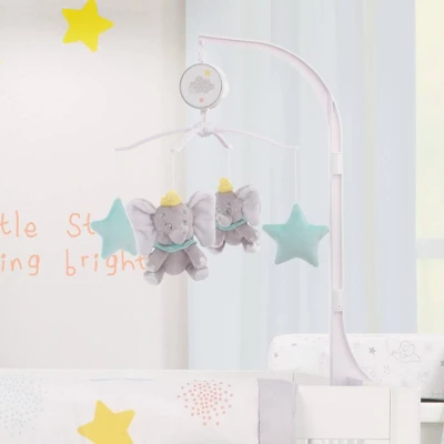 Disney Baby Dumbo Shine Bright Little Star Musical Mobile - Aqua/Gray/Yellow 2 Disney Baby Dumbo Shine Bright Little Star Musical Mobile - Aqua/Gray/Yellow - Image 2