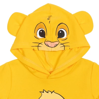 Disney Lion King Simba Baby Cosplay Costume Romper Newborn To Infant 2 Disney Lion King Simba Baby Cosplay Costume Romper Newborn To Infant - Image 2
