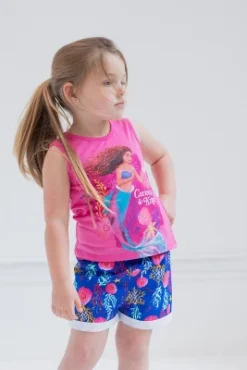 Disney Princess Ariel Girls Tank Top And Active Retro Dolphin Shorts Toddler To Big Kid 11 Disney Princess Ariel Girls Tank Top And Active Retro Dolphin Shorts Toddler To Big Kid -Disney GUEST 11ca9360 15b2 4c8d 8165 fc8c0bb81d66