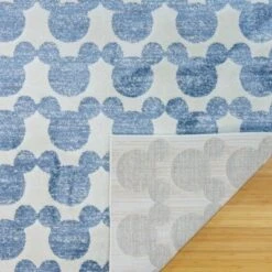 Disney Mickey Mouse Barcelona 7'10"x10' Indoor Area Rug Blue 5 Disney Mickey Mouse Barcelona 7'10"x10' Indoor Area Rug Blue -Disney GUEST 17f3e99b ab42 4da9 a9a4 5d61439ca0b7