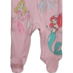 Disney Princess Ariel Cinderella Aurora Baby Girls 2 Pack Zip Up Sleep N' Play Coveralls Newborn To Infant 11 Disney Princess Ariel Cinderella Aurora Baby Girls 2 Pack Zip Up Sleep N' Play Coveralls Newborn To Infant -Disney GUEST 1b54606a 9651 421f acb5 c058111908f3