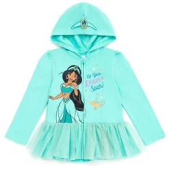 Disney Princess Moana Cindrella Ariel Belle Zip Up Hoodie Little Kid To Big Kid -Disney GUEST 1c1a0dc7 a469 426e b975 99f0adc3f884