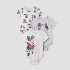 Baby Boys' Disney Mickey Mouse & Friends Minnie 3pk Bodysuit And One Piece Clothing Set - Heathered Gray 7 Baby Boys' Disney Mickey Mouse & Friends Minnie 3pk Bodysuit And One Piece Clothing Set - Heathered Gray -Disney GUEST 1d24f603 200d 4daf b4db 6664edf7fa42