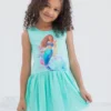 Disney Lilo & Stitch Princess Ariel Girls Tulle Dress Toddler To Big Kid