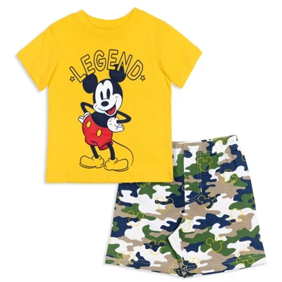 Disney Mickey Mouse Pluto Baby T-Shirt And Shorts Outfit Set Infant 9 Disney Mickey Mouse Pluto Baby T-Shirt And Shorts Outfit Set Infant - Image 9