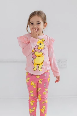 Disney Winnie The Pooh Baby Girls Pullover Fleece Sweatshirt And Leggings Outfit Set Infant 1 Disney Winnie The Pooh Baby Girls Pullover Fleece Sweatshirt And Leggings Outfit Set Infant