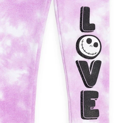 Disney Nightmare Before Christmas Sally Jack Skellington Girls T-Shirt And Leggings Outfit Set Toddler To Little Kid 6 Disney Nightmare Before Christmas Sally Jack Skellington Girls T-Shirt And Leggings Outfit Set Toddler To Little Kid - Image 6