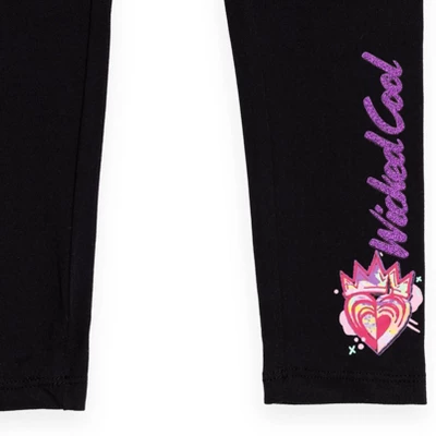 Disney Zombies Girls T-Shirt And Leggings Outfit Set Toddler To Big Kid 3 Disney Zombies Girls T-Shirt And Leggings Outfit Set Toddler To Big Kid - Image 3