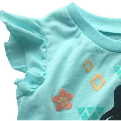 Disney Lion King Toy Story Moana Simba Nala Jessie Woody Girls T-Shirt & Bike Shorts Outfit Set Infant To Little Kid 3 Disney Lion King Toy Story Moana Simba Nala Jessie Woody Girls T-Shirt & Bike Shorts Outfit Set Infant To Little Kid - Image 3