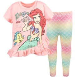 Disney Princess Moana Frozen Little Mermaid Rapunzel Jasmine Belle Girls T-Shirt And Leggings Outfit Set Toddler To Big Kid 24 Disney Princess Moana Frozen Little Mermaid Rapunzel Jasmine Belle Girls T-Shirt And Leggings Outfit Set Toddler To Big Kid -Disney GUEST 24c259ed 1154 4e09 83bf 04a615a400eb
