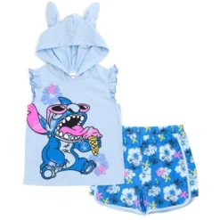 Disney Minnie Mouse Lilo & Stitch Girls French Terry Tank Top Shirt Dolphin And Active Shorts Little Kid To Big Kid 13 Disney Minnie Mouse Lilo & Stitch Girls French Terry Tank Top Shirt Dolphin And Active Shorts Little Kid To Big Kid -Disney GUEST 24c55ba6 5ffb 4ea5 a940 64756f2bf4d0