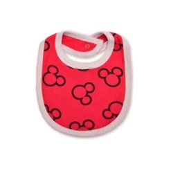 Disney Boy's 3-Pack Mickey Mouse Long Sleeve Baby Bodysuit Creeper, Bib And Jogger Pant Set For Infant -Disney GUEST 29ca5707 34ef 4675 ab47 bf4b38f11402