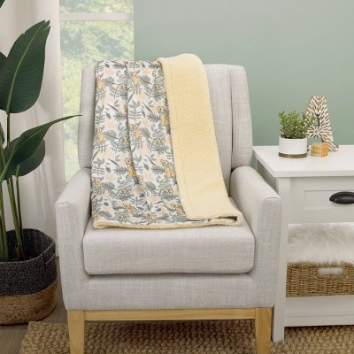 Disney Lion King Super Soft Baby Reversible Blanket With Sherpa - Black 3 Disney Lion King Super Soft Baby Reversible Blanket With Sherpa - Black - Image 3