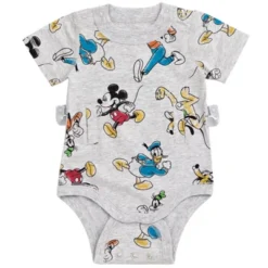 Disney G-Tube Adaptive Baby Bodysuit Mickey Mouse Lion King Winnie The Pooh Pluto Simba Piglet Newborn To Toddler -Disney GUEST 30c7d73f ff4f 4364 bf28 1534098c74ed