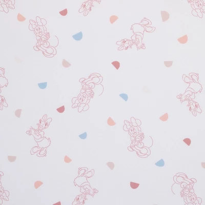Disney Baby Minnie Mouse Fitted Crib Sheet 2 Disney Baby Minnie Mouse Fitted Crib Sheet - Image 2