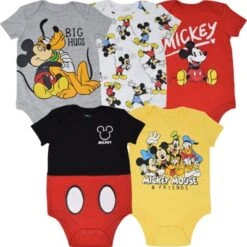 Disney Mickey Mouse Lion King Winnie The Pooh Pixar Toy Story Finding Nemo Baby 5 Pack Bodysuits Newborn To Infant 24 Disney Mickey Mouse Lion King Winnie The Pooh Pixar Toy Story Finding Nemo Baby 5 Pack Bodysuits Newborn To Infant -Disney GUEST 352631c0 bc01 4a3e bd80 c0fe85b73890