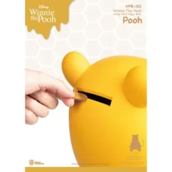 Disney Winnie The Pooh Large Vinyl Piggy Bank: Pooh (Piggy Bank) -Disney GUEST 36565fc4 6e6c 4257 a6a0 e39f839d1f31