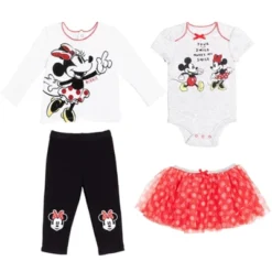Disney Princess Disney Minnie Mouse Princess Ariel Baby Girls Bodysuit Graphic T-Shirt Mesh Skirt And Leggings 4 Piece Layette Set 14 Disney Princess Disney Minnie Mouse Princess Ariel Baby Girls Bodysuit Graphic T-Shirt Mesh Skirt And Leggings 4 Piece Layette Set -Disney GUEST 36d7c6dd 646a 4ce5 b9ab f00b18c7971f