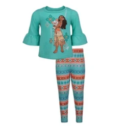 Disney Moana Girls T-Shirt And Leggings Outfit Set Little Kid To Big Kid -Disney GUEST 388b789a 4c70 4253 a072 72a038122f1c