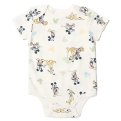 Disney Mickey Mouse Pluto Mickey Mouse Baby 4 Pack Snap Bodysuits Newborn To Infant 15 Disney Mickey Mouse Pluto Mickey Mouse Baby 4 Pack Snap Bodysuits Newborn To Infant -Disney GUEST 38a94caa 7403 403c 83a5 308086d6e41b