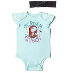Disney Nightmare Before Christmas Zero Sally Jack Skellington Baby Girls Bodysuit Pants And Headband 3 Piece Outfit Set Newborn To Infant 12 Disney Nightmare Before Christmas Zero Sally Jack Skellington Baby Girls Bodysuit Pants And Headband 3 Piece Outfit Set Newborn To Infant -Disney GUEST 3935702b cc6a 450a 95dd c5db7e64b560