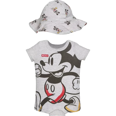 Disney Lion King,Mickey Mouse,Winnie The Pooh Simba Baby Romper And Sunhat Newborn To Infant 14 Disney Lion King,Mickey Mouse,Winnie The Pooh Simba Baby Romper And Sunhat Newborn To Infant - Image 14