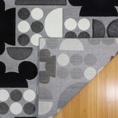 Disney Mickey Mouse Encore 5'3"x7' Indoor Area Rug Gray 3 Disney Mickey Mouse Encore 5'3"x7' Indoor Area Rug Gray - Image 3