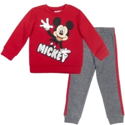 Disney Mickey Mouse Goofy Donald Duck Pluto Baby Fleece Pullover T-Shirt And Pants Infant -Disney GUEST 3c1bc4e8 b029 4193 b570 80467efa78c7