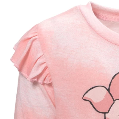 Disney Winnie The Pooh Baby Girls Pullover Fleece Sweatshirt And Leggings Outfit Set Infant 5 Disney Winnie The Pooh Baby Girls Pullover Fleece Sweatshirt And Leggings Outfit Set Infant - Image 5