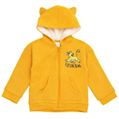 Disney Mickey Mouse Minnie Mouse Lion King Simba Baby Fleece Zip Up Hoodie Newborn To Infant 8 Disney Mickey Mouse Minnie Mouse Lion King Simba Baby Fleece Zip Up Hoodie Newborn To Infant - Image 8