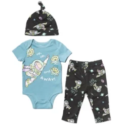Disney Pixar Monsters Inc. Mike Mickey Mouse Baby Bodysuit Pants And Hat 3 Piece Outfit Set Newborn To Infant 23 Disney Pixar Monsters Inc. Mike Mickey Mouse Baby Bodysuit Pants And Hat 3 Piece Outfit Set Newborn To Infant -Disney GUEST 3f7e68d0 e22e 4271 9eb5 d0213a9e88d4