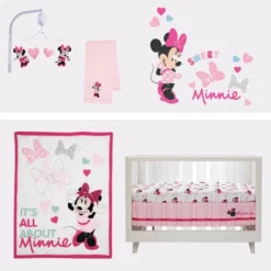 Disney Baby Lambs & Ivy Minnie Mouse Love Fitted Crib Sheet 5 Disney Baby Lambs & Ivy Minnie Mouse Love Fitted Crib Sheet -Disney GUEST 3ffab61f e1d7 4837 bcef 13ea14a98af5