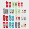 Girls' Disney 100 15 Days Of Socks Advent Calendar - Gray