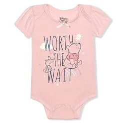 Disney Girl's 3-Pack Character Print Short Sleeve Bow Front Baby Creeper Set 13 Disney Girl's 3-Pack Character Print Short Sleeve Bow Front Baby Creeper Set -Disney GUEST 44253463 7dd4 47e7 885c 31332dc24485