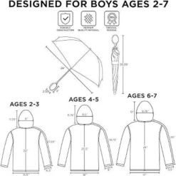 Disney Mickey Mouse Boys Umbrella With Matching Raincoat Set, Kids Ages 2-7 12 Disney Mickey Mouse Boys Umbrella With Matching Raincoat Set, Kids Ages 2-7 -Disney GUEST 4495a34d ed3d 40c8 8f10 c19a7aca1376