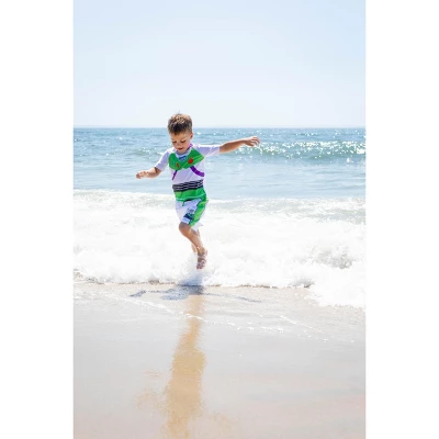 Disney Pixar Toy Story Alien Rex Slinky Dog Woody Baby Pullover Rash Guard And Swim Trunks Outfit Set Infant To Little Kid 1 Disney Pixar Toy Story Alien Rex Slinky Dog Woody Baby Pullover Rash Guard And Swim Trunks Outfit Set Infant To Little Kid
